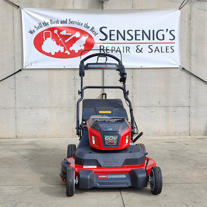 Toro 30" eTimeMaster Personal Pace w/ LED's 1 x 10ah 1 x 5ah and 1 x 2.5ah battery 21493