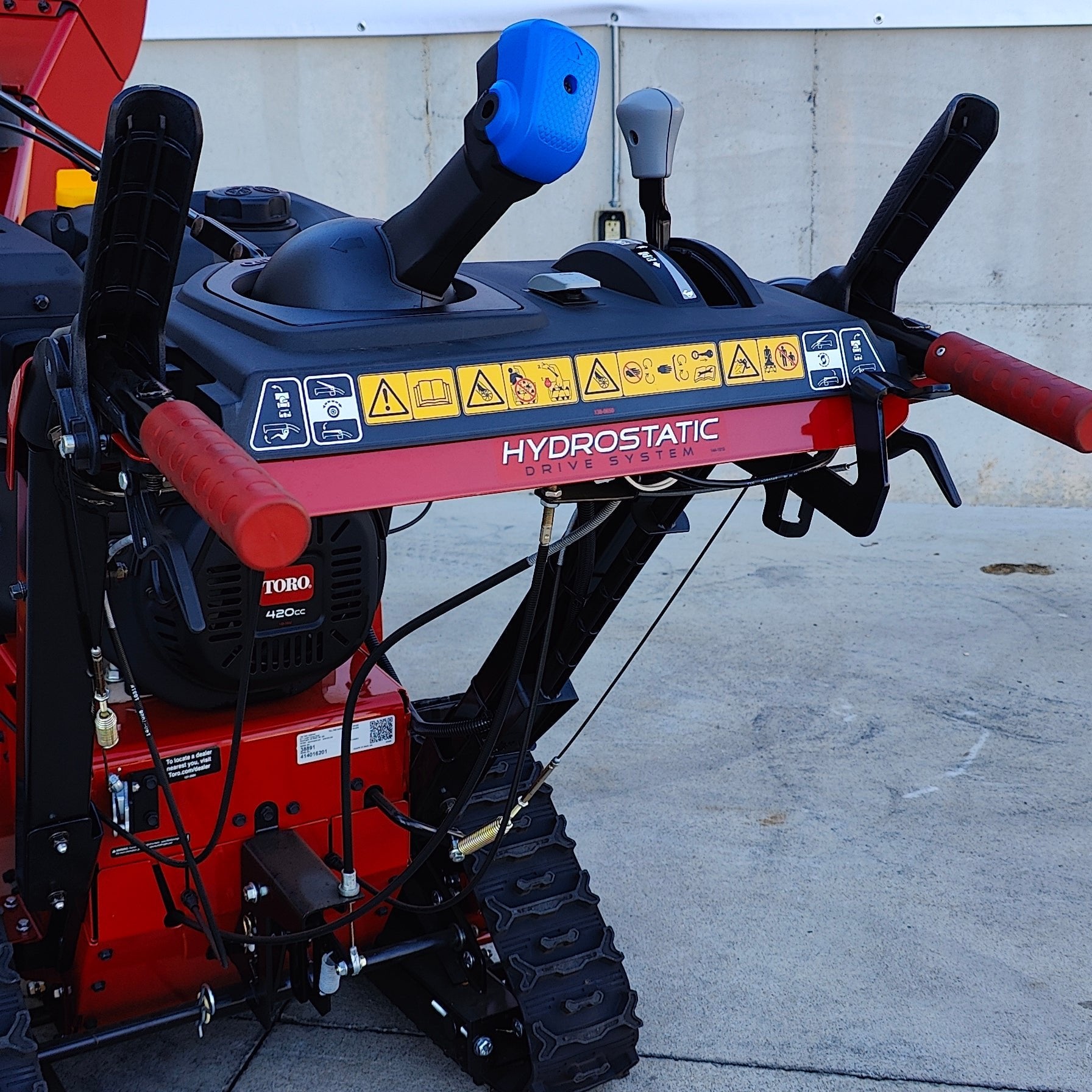 Toro Power TRX HD Commercial 1432 OHXE Snow Blower 38891