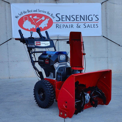 Power Max e26 60v Cordless Snow Blower w/ 2 x 7.5ah batteries 39926