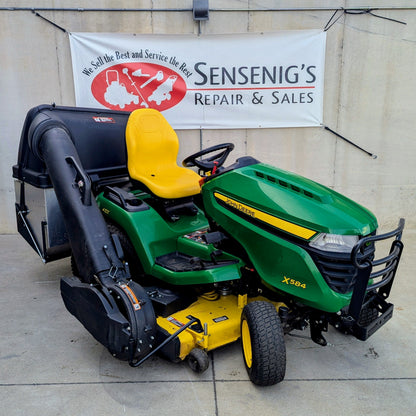2018 54" John Deere X584 All-Wheel Steer with Bagger