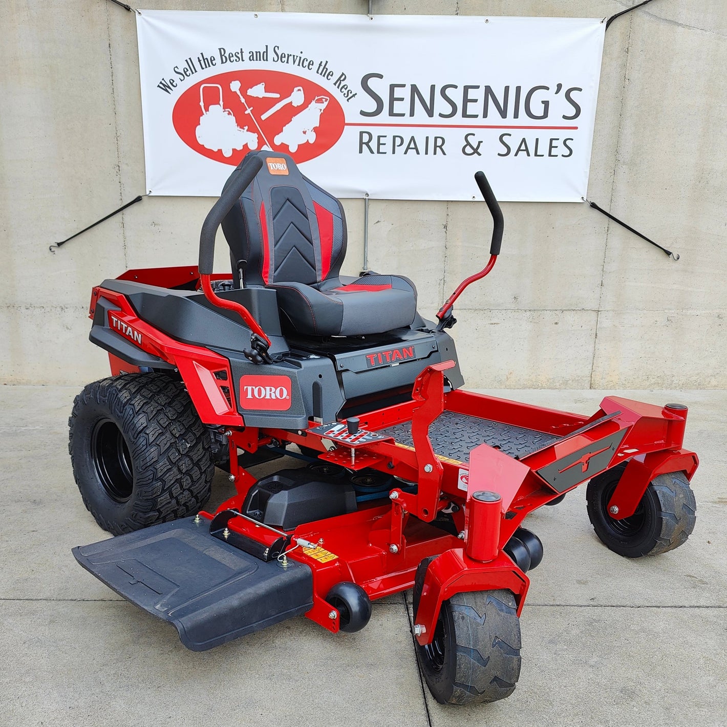 48" Titan Zero Turn Mower w/ 23hp Kawasaki Engine 76401