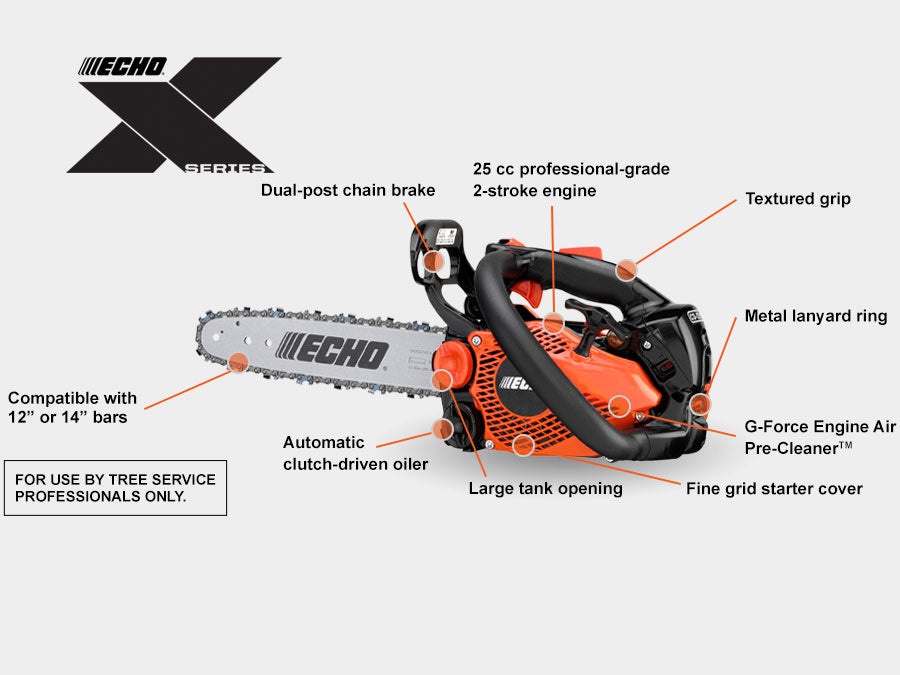 Echo CS-2511TN X-Series Top Handle Chainsaw