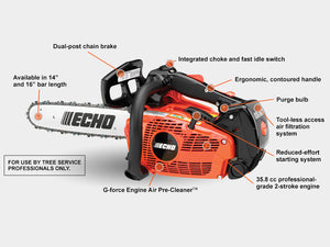 Echo CS-355T Top Handle Chainsaw