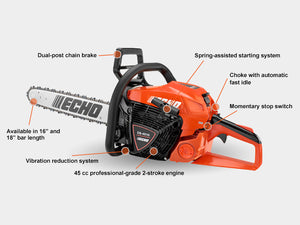 Echo CS-4510 Rear Handle Chainsaw