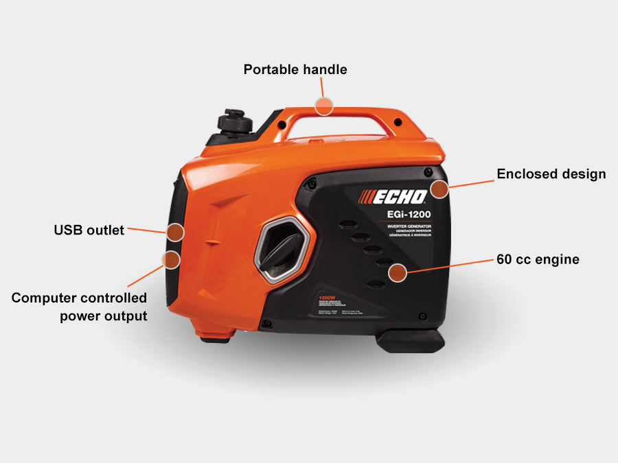 Echo EGI-1200 Inverter Generator