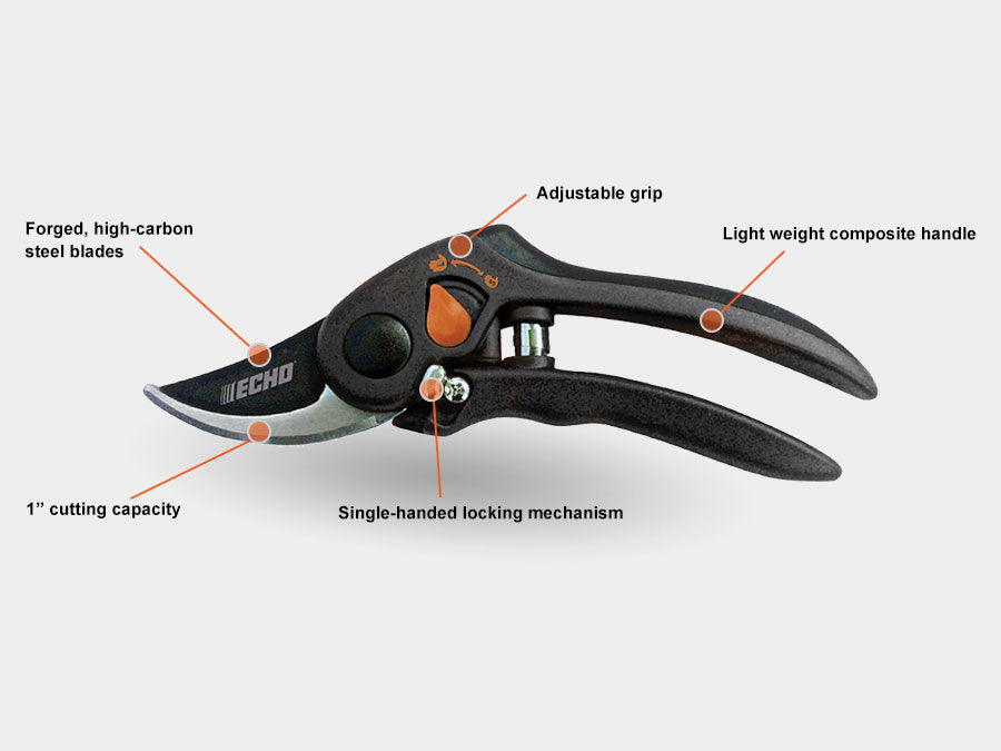 Echo HP-44 Adjustable Grip Bypass Pruner