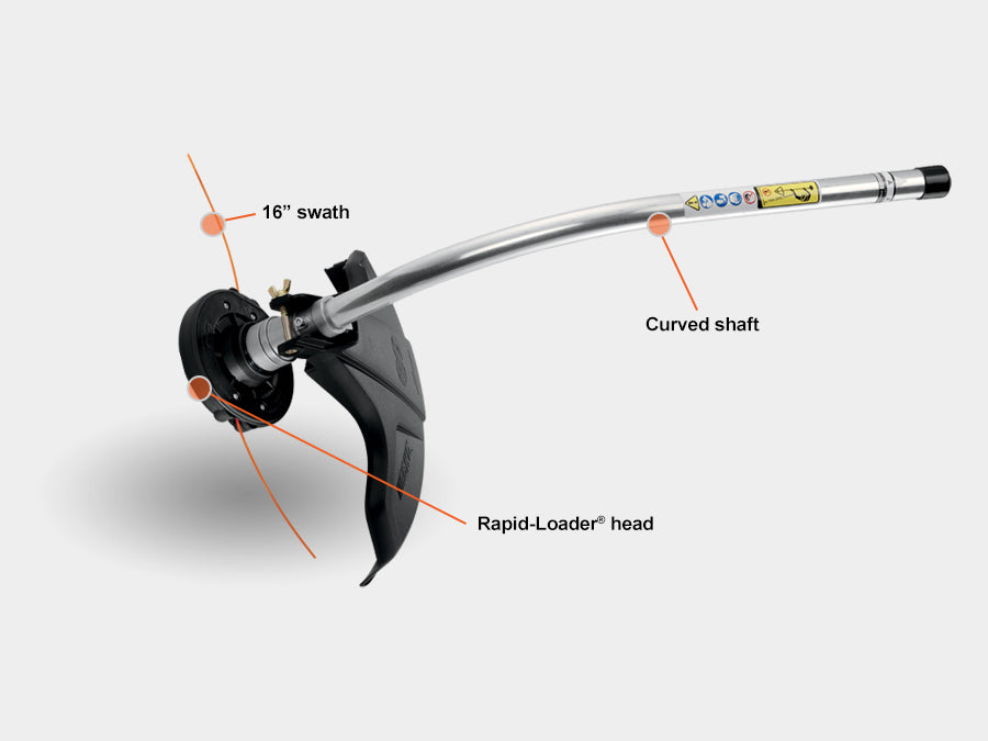 Echo PAS Curved Shaft Trimmer Attachment 99944200615