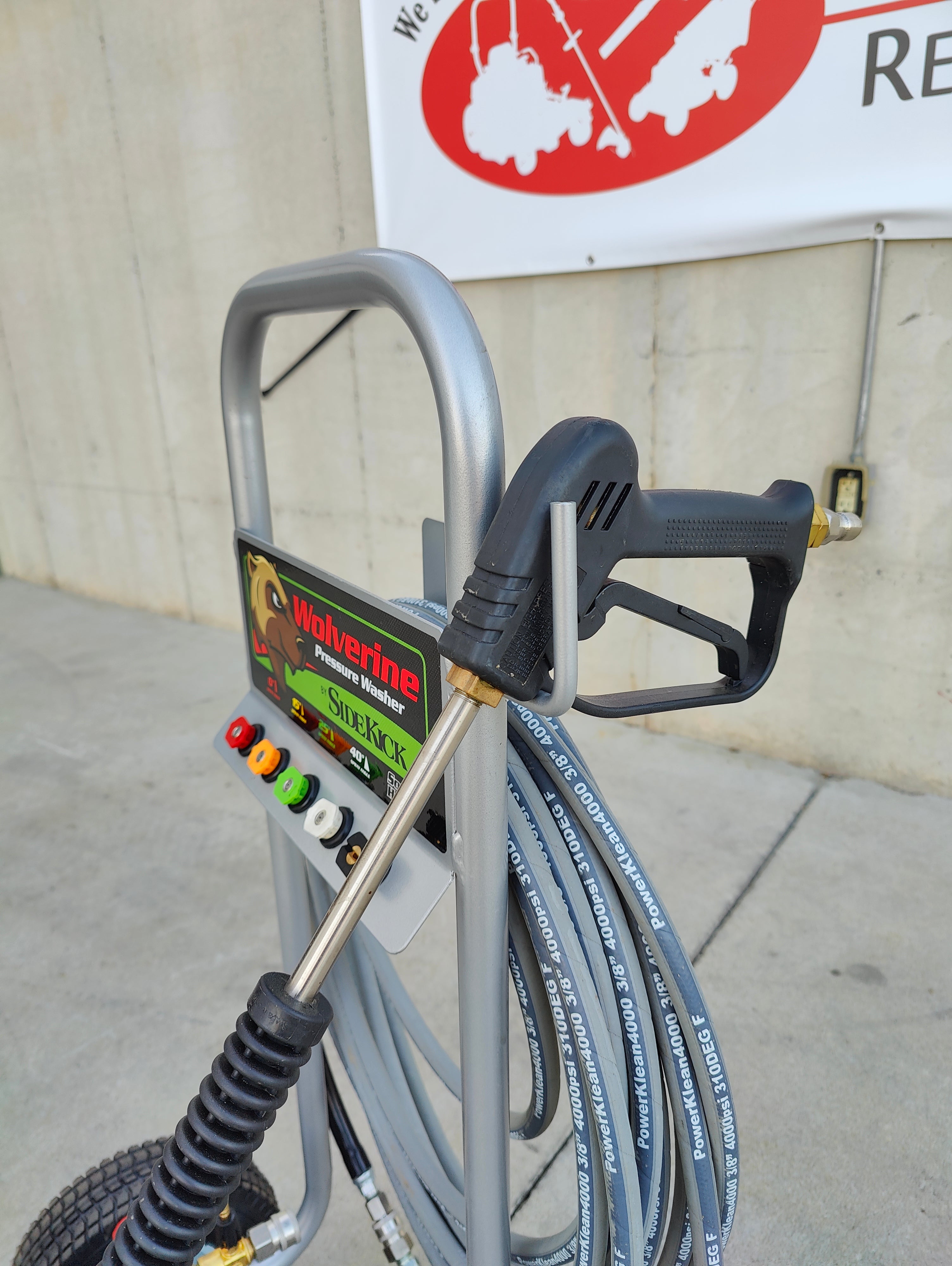 シャワーズV SA PSA9 Wolverine 4000PSI 4.0GPM Pressure Washer w/ GX390 Honda Engine