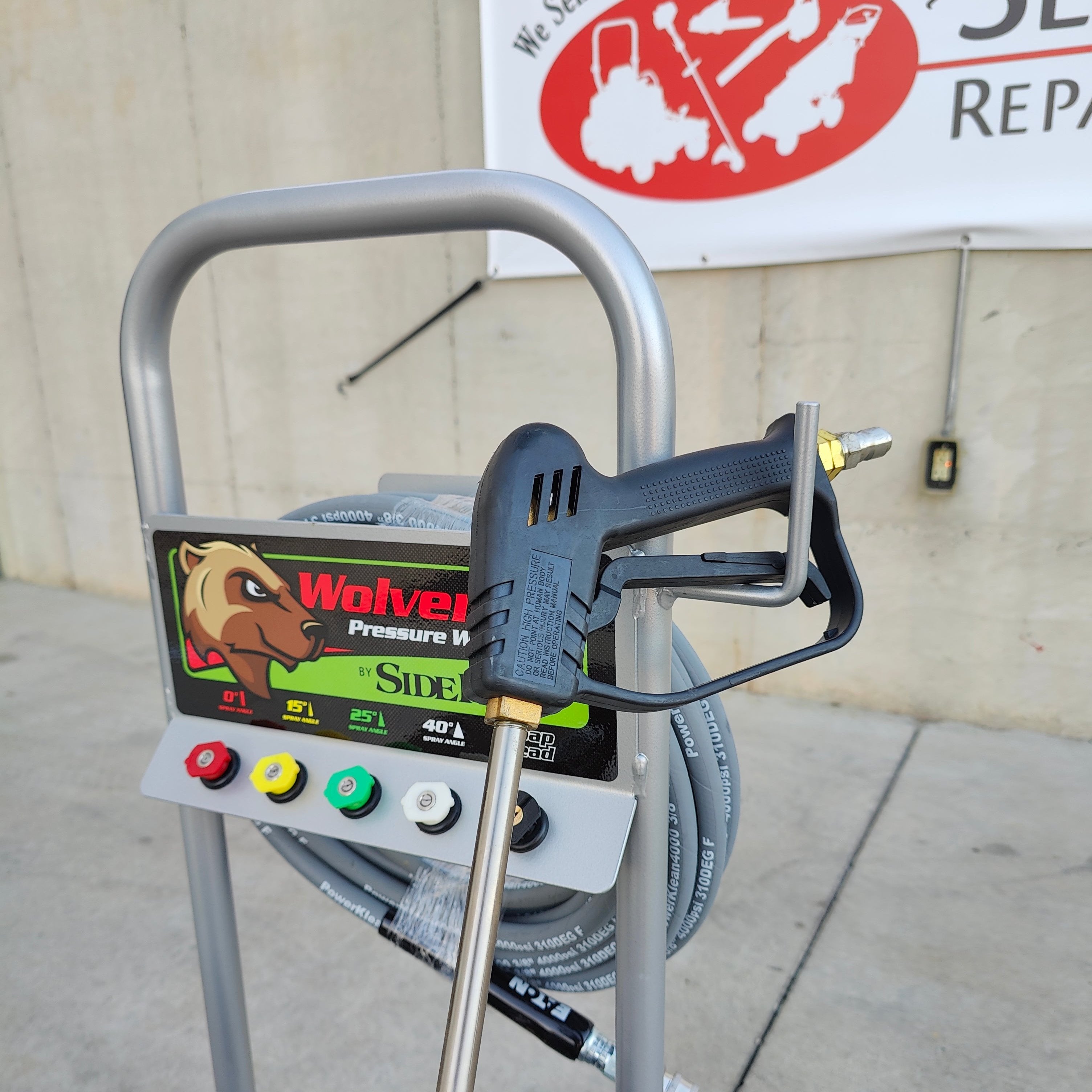 Wolverine 4000PSI 4.0GPM Pressure Washer w/ GX390 Honda Engine