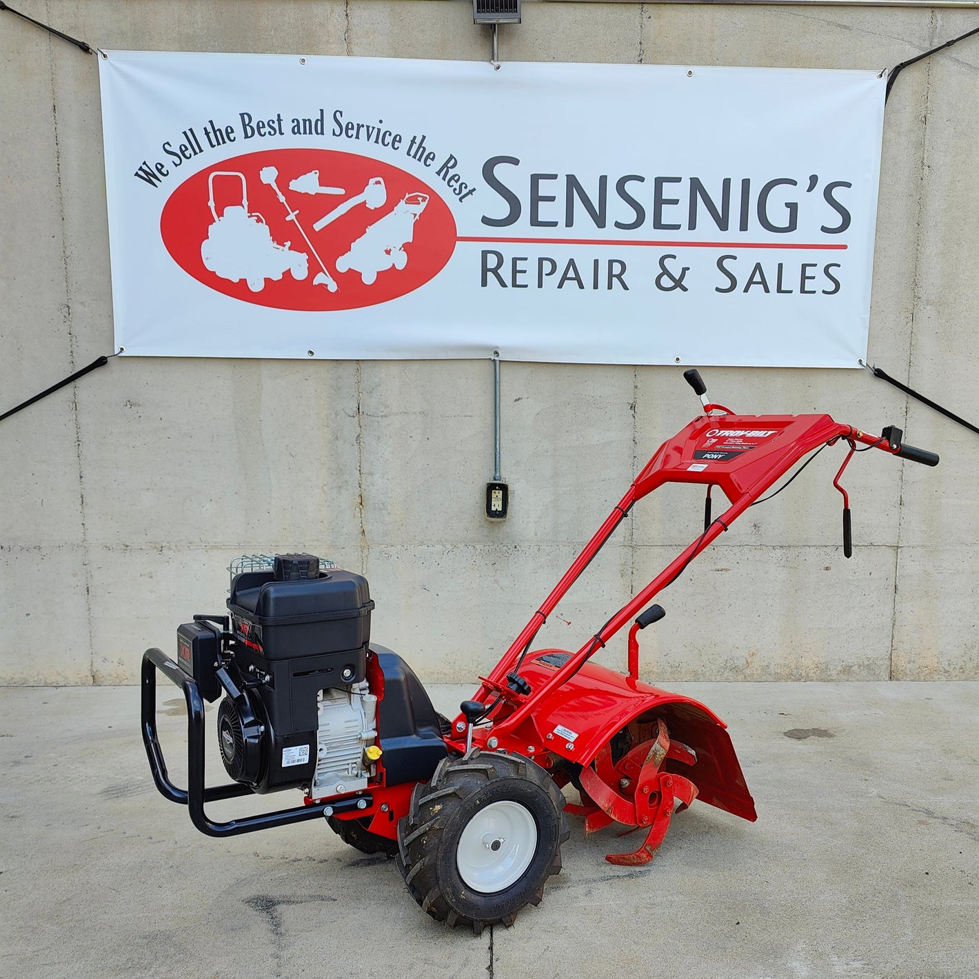 Rent a 16" Troybilt Pony Garden Tiller