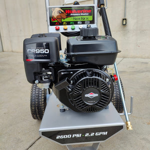 Wolverine 2600 PSI 2.2GPM Pressure Washer w/ Briggs CR950 Engine