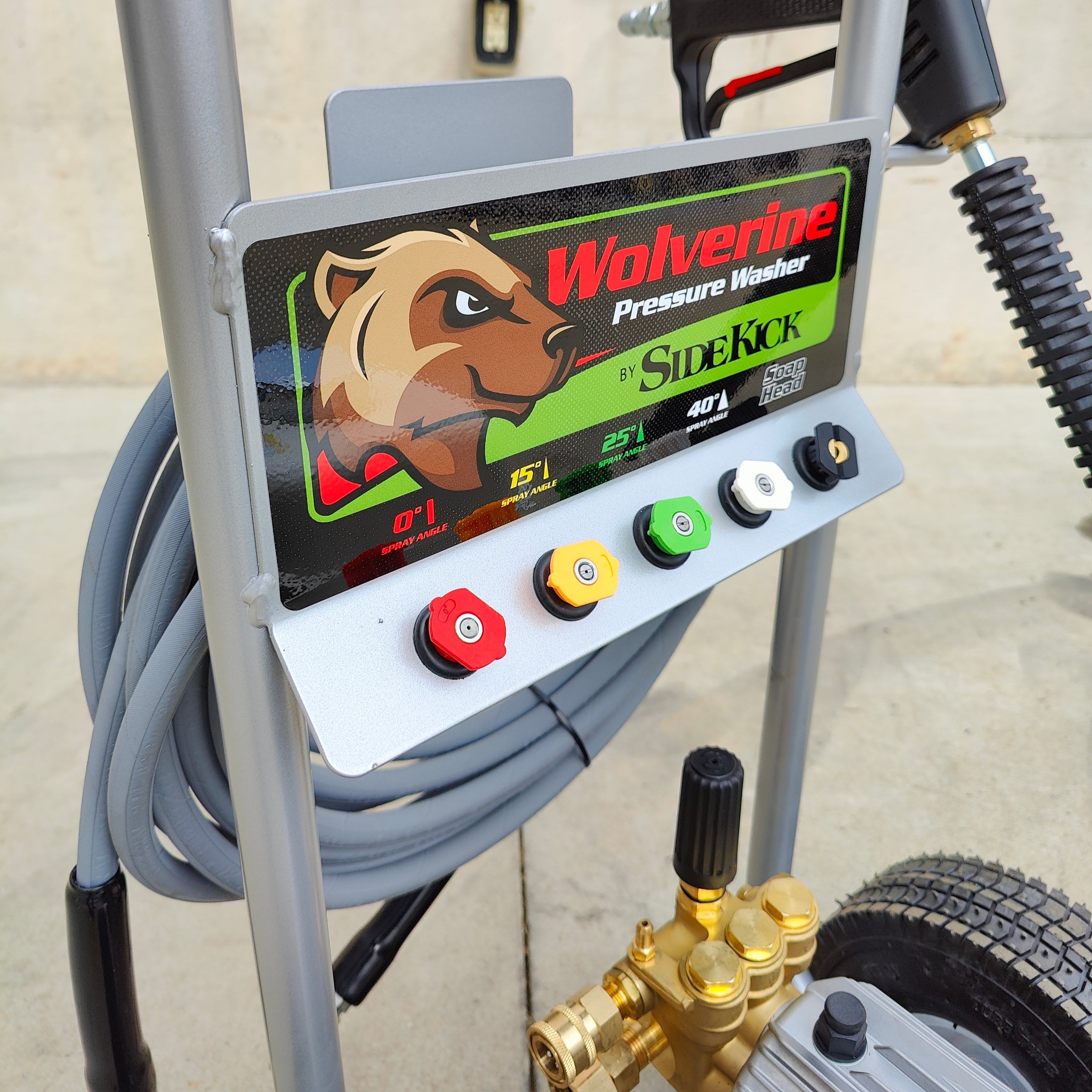 Wolverine 2700 PSI 2.7GPM Pressure Washer w/ GX160 Honda Engine