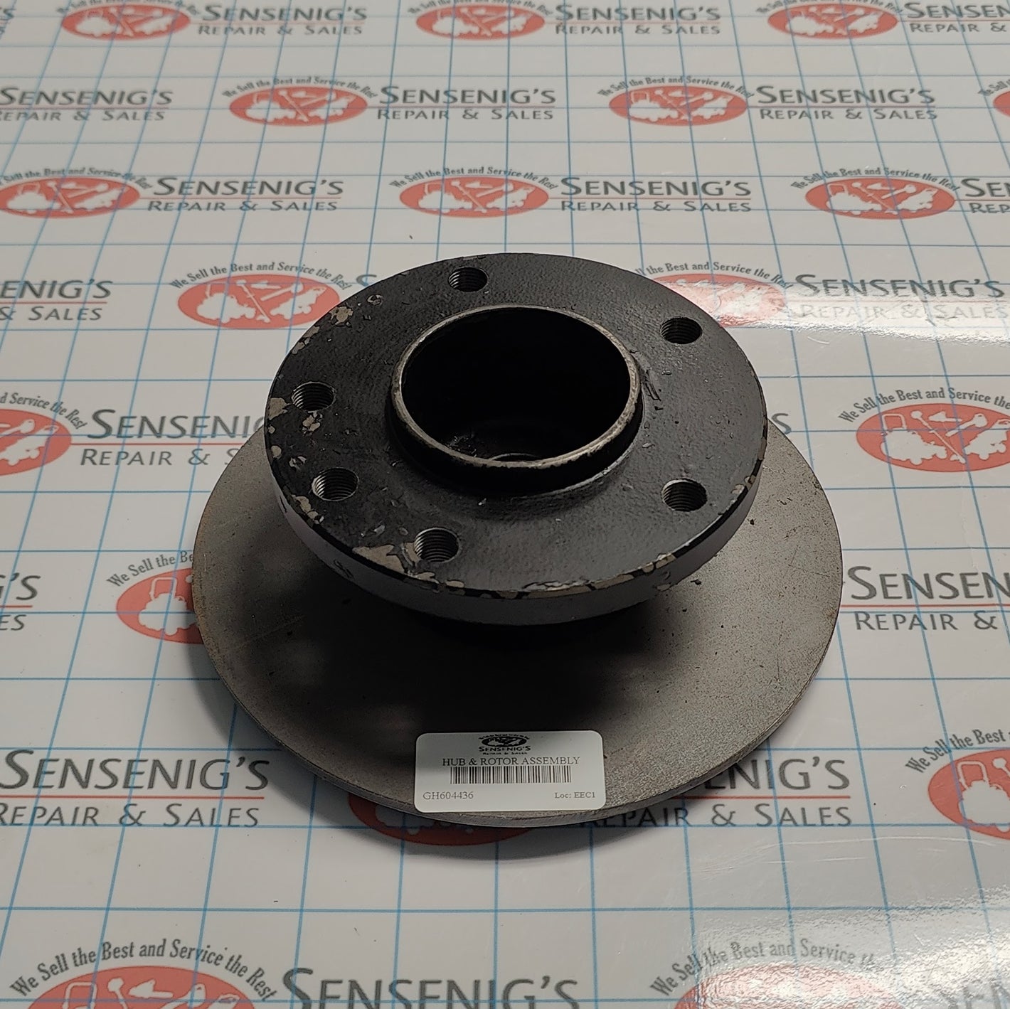 HUB & ROTOR ASSEMBLY 604436