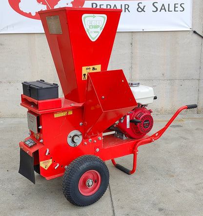 Heavy Duty ECO-Chip Chipper/Shredder with 9hp Honda engine