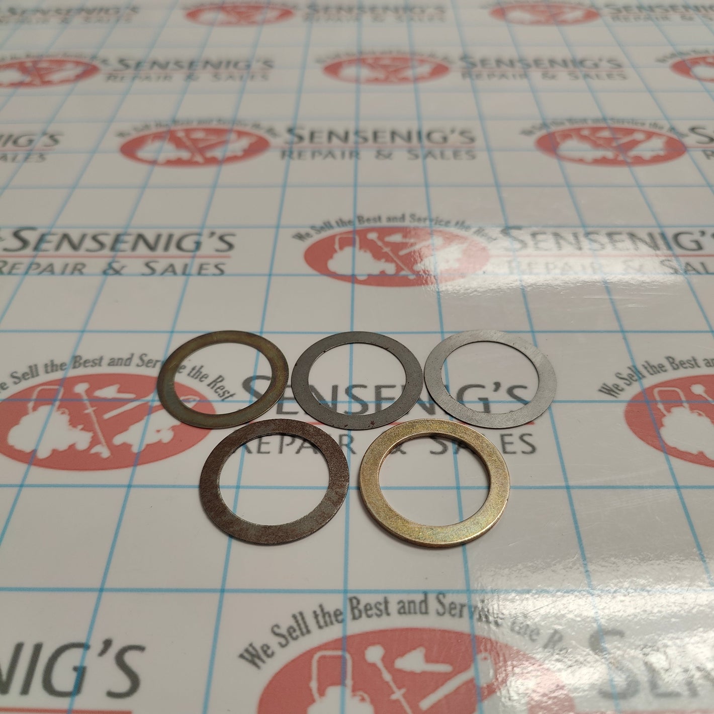 Shim Set for Troybilt Horse Tiller Wheel Shaft