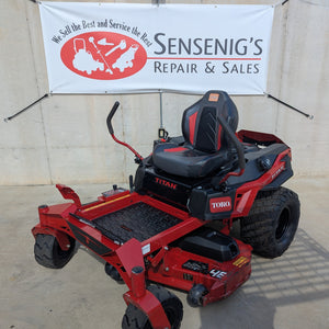 Used 2024 48" Toro Titan Zero Turn w/ 23hp Kawasaki