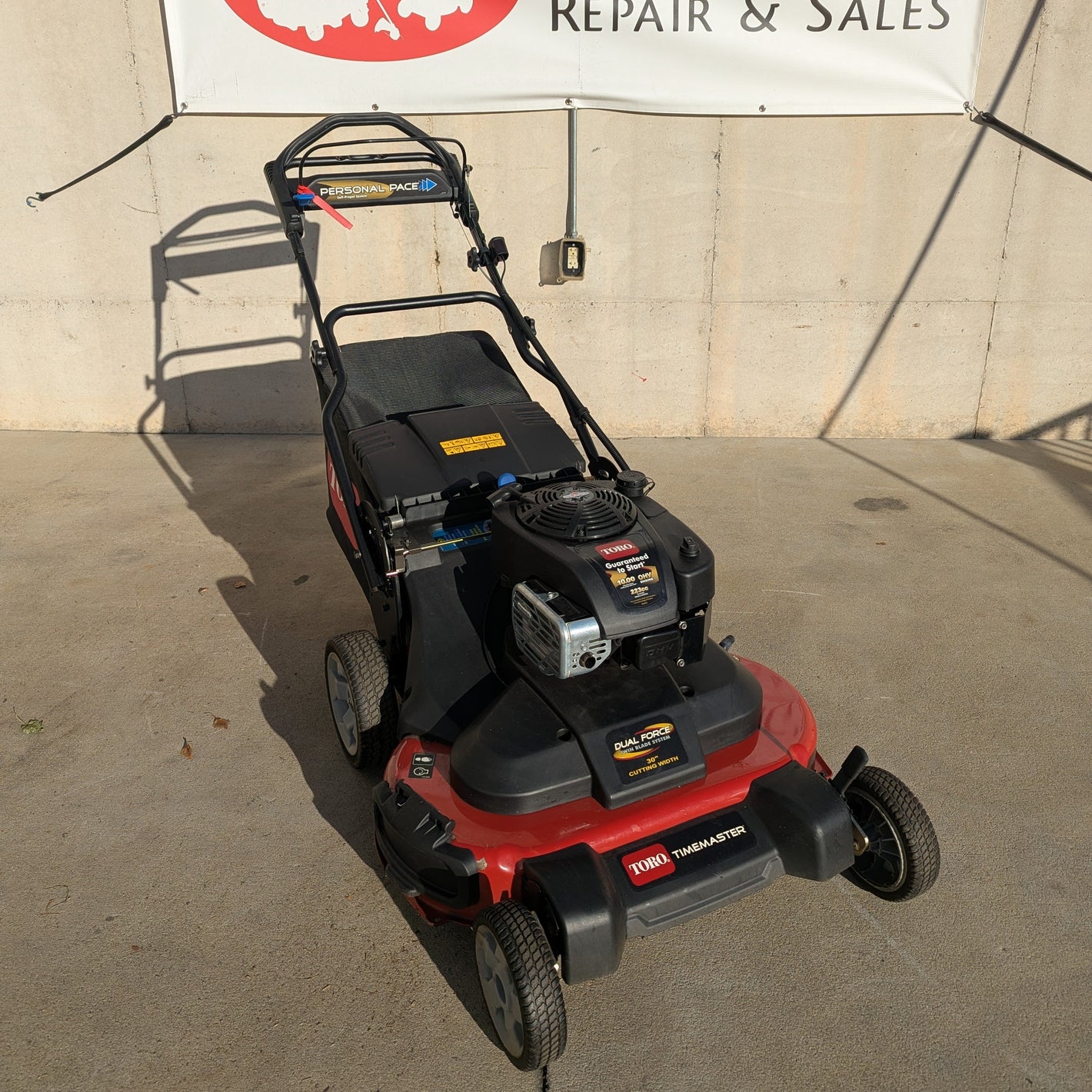 2017 30" Toro Timemaster Walk Behind Mower