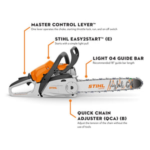 Stihl MS 212 Gasoline Chainsaw