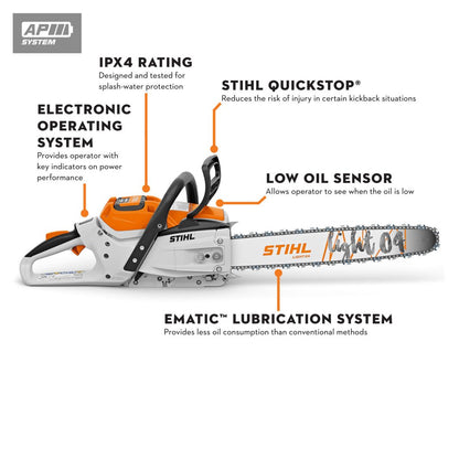 Stihl MSA 300 Battery Powered Chainsaw