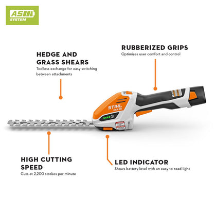 Stihl HSA 26 Battery Powered Hedge Trimmer Set