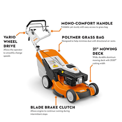 Stihl RM 655 VS Gasoline Lawn Mower
