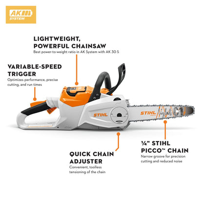 Stihl MSA 80 C-B Battery Powered Chainsaw