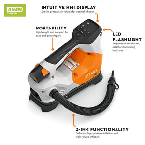Stihl KOA 20 Battery Compressor/Inflator Set