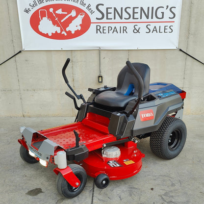 42" eTimecutter Zero Turn Mower w/ Fabricated Deck w/ (4) X 10ah 60v Batteries 75841