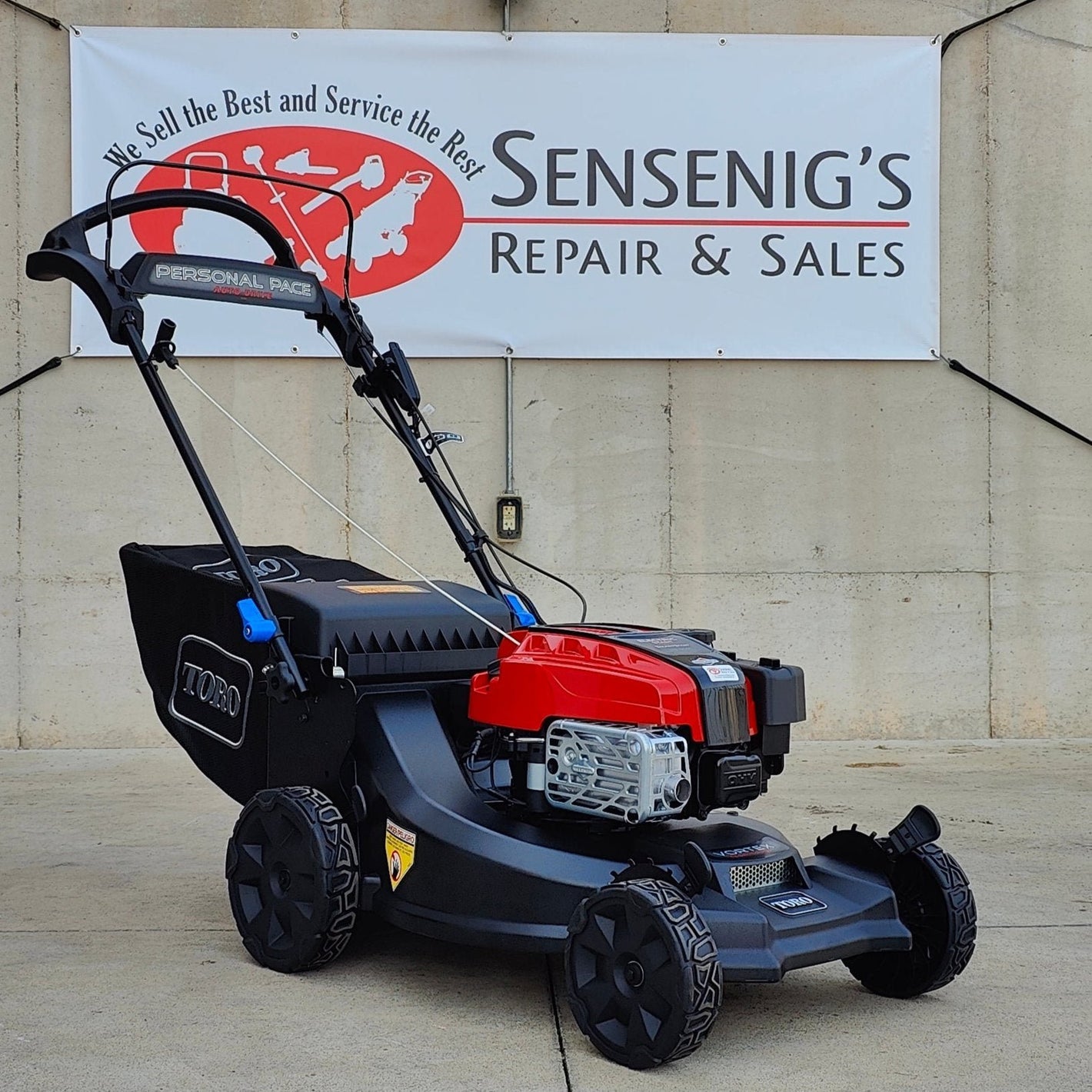 21" Super Recycler Mower Personal Pace w/ 190cc Briggs SmartStow Electric Start Engine 21564